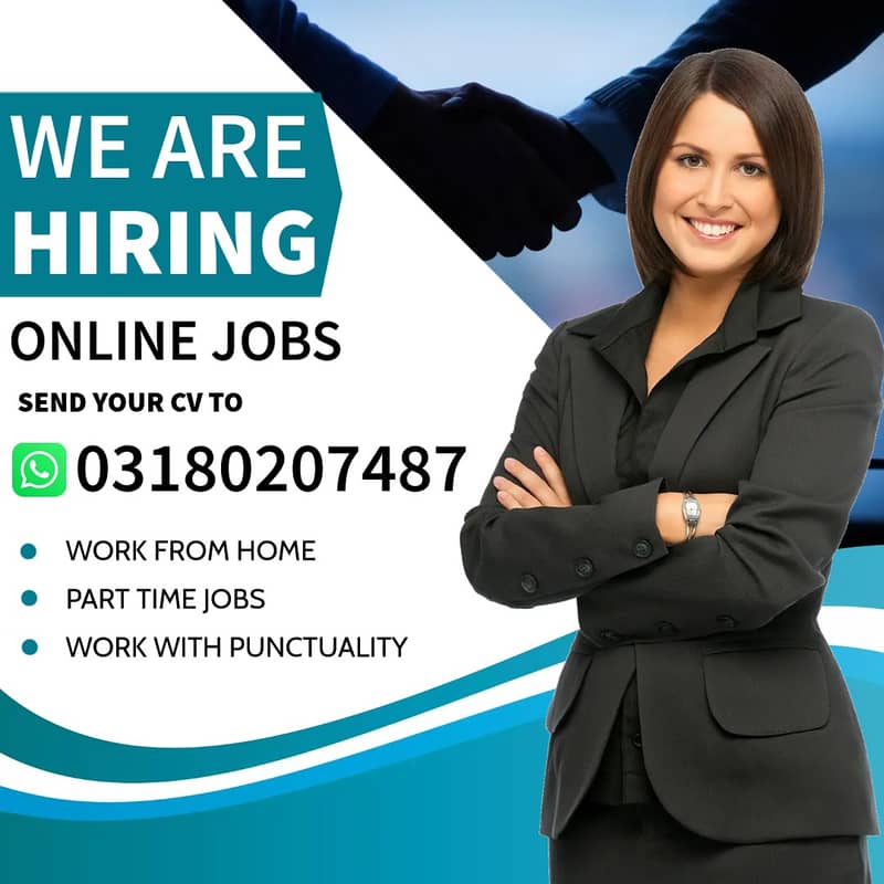 Home Based Online job Available Male & Females Students watsapp cv 0