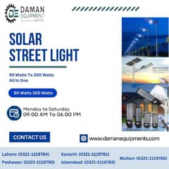 SOLAR STREET LIGHT 60watts (Remote)