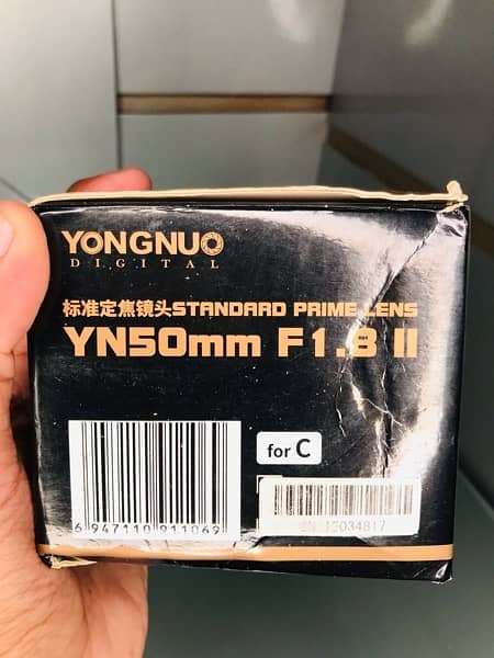 Yongnuo 50mm 1.8 For Canon 4