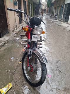 Honda 70 2016 model Attock Number