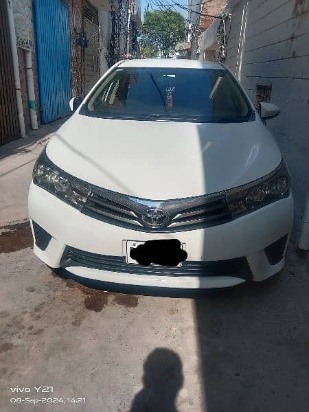 Toyota Corolla XLI 2015 16