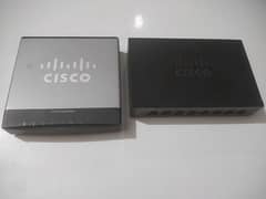 cisco 8 ports networking switches