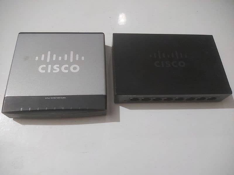 cisco 8 ports networking switches 0