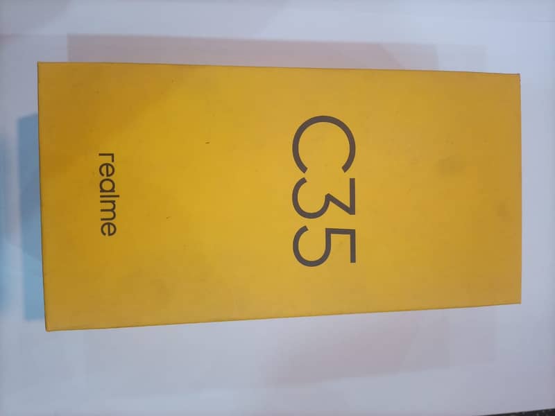 Realme c35 memories 4/128 condition 10/9 all ok 4