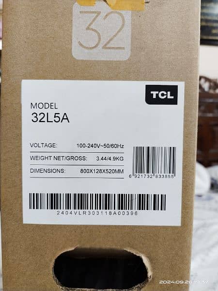 TCL Smart Android Tv 32L5A (GENUINE) 3