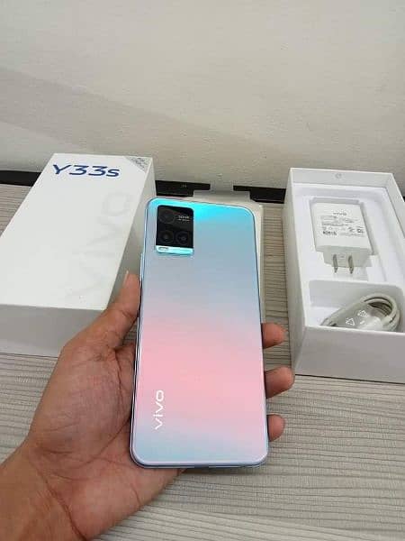 vivo y33s 8/128 GB 03240537819 My WhatsApp number 0