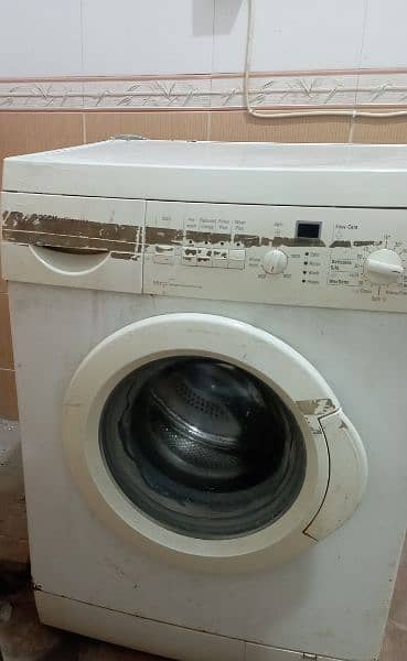 Bosch washing machine front load 1