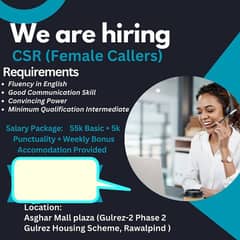 Call center job only for female