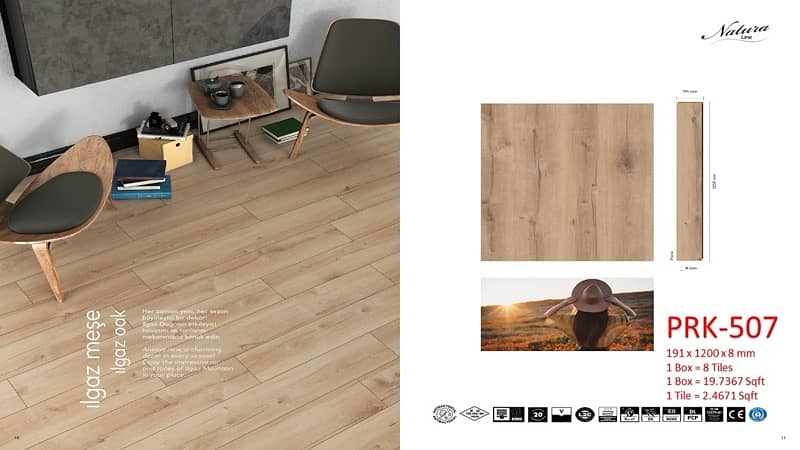 SPC Wooden Flooring , Laminate wood floor, Vinyl plank floors . 2