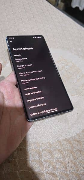 Google pixel 7 pro 12/128. Exchange possible 2