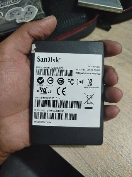 SSD 128gb 100% health for sale 3