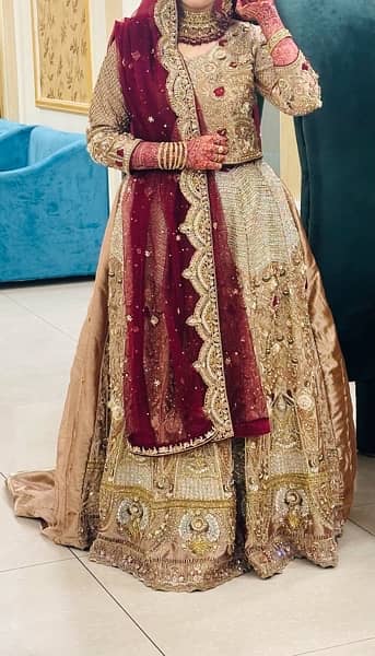 *Bridal lehnga | Wedding dress | Barat dress | bridal lehnga for sale* 1