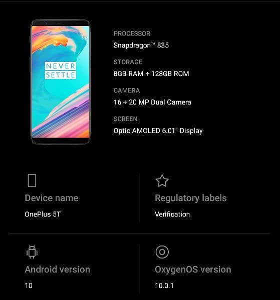 oneplus 5t 5G for sale. . 9/10 Condition 1