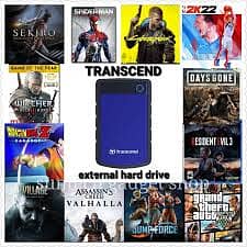 FULL OF PC GAMES HRD/4TB TRANSCED FOR SALE 1