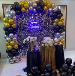 Birthday party//Light Decor / Masehri Decor Availab/DJ SOund / catring 1