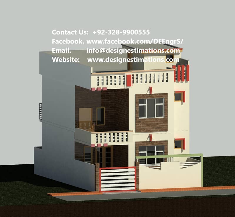 Architecture / Interior designer/ Naksha / House Plan/ Front Elevation 5