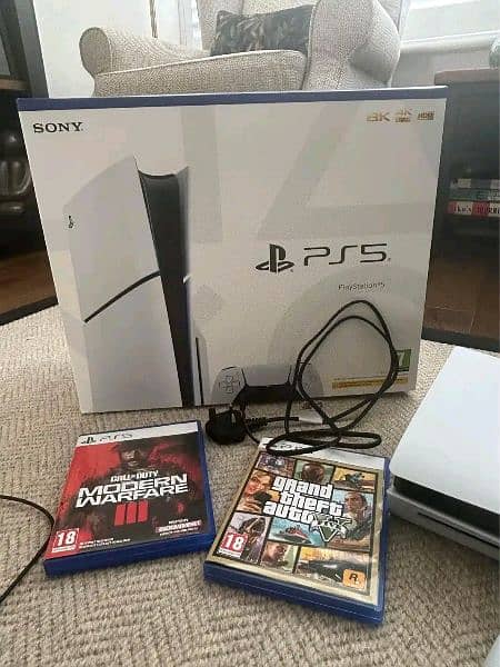 Ps5 slim Disc Edition Uk Region, 0335-6462513 My Whatsapp Number 0