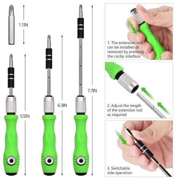 32 in 1 Magnetic Adjustable Screwdriver Set 4