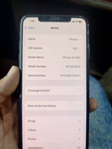 IPhone XS Max FU 64GB SIM Glitch 3