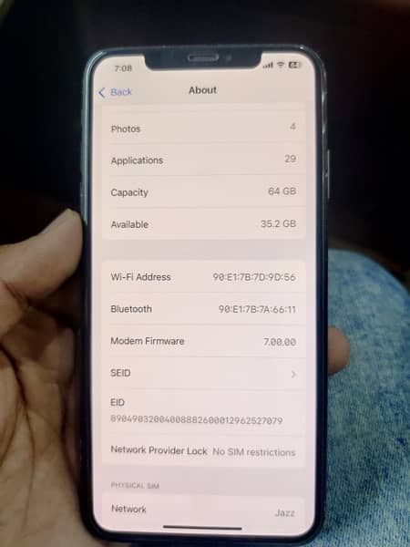 IPhone XS Max FU 64GB SIM Glitch 4