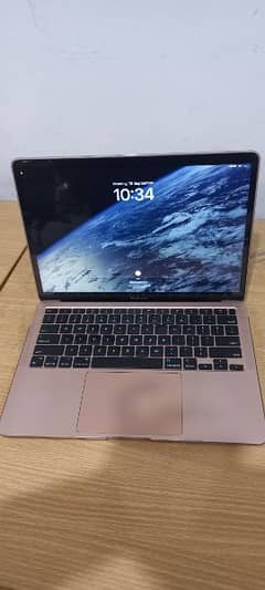 MACBOOK AIR M1 WITH BOX, CHARGER, LEATHER SLEEVE AND PROTECTION COVER