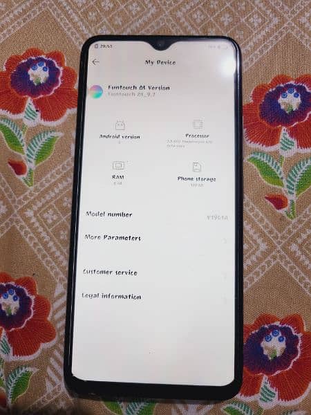 Vivo y19 8GB ram 128GB rom 3