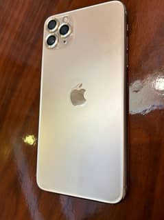 Iphone 11 promax golden color.