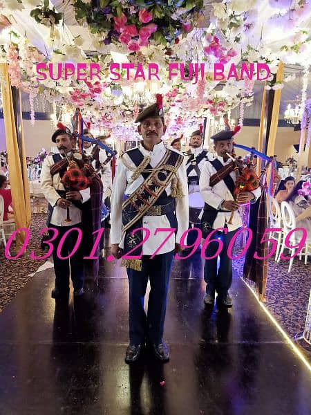 BAND BAJA KARACHI SERVICE SUPER STAR FUJI PIPE BAND 0