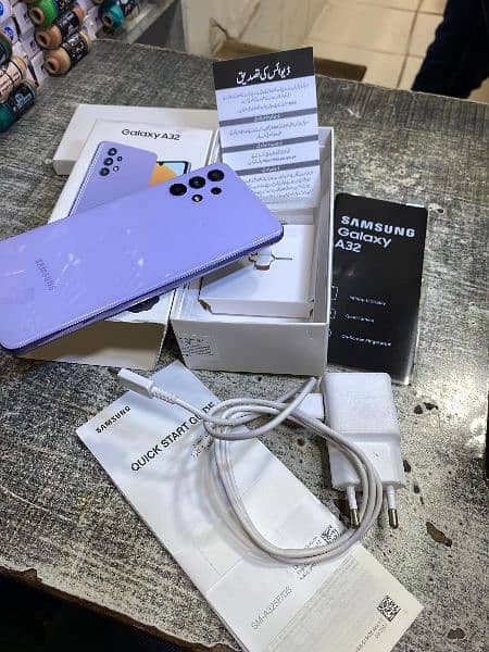 Samsung A32 brandnew condition sell exchange apple tecno infinix oppo 4