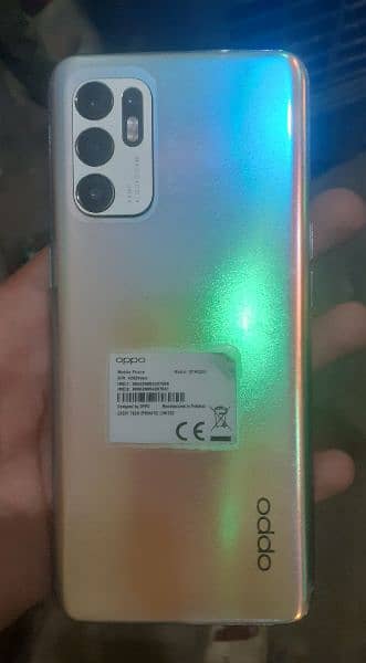 oppo reno 6 with box & charger 1