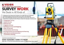 Topographic land survey,layout,town planing|total station|GPS/Drone 0