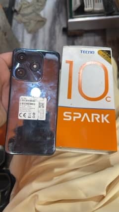 TECNO spark 10c 4+4GB RAM 128GB memory full box 0