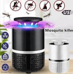 EXORT Electric Mosquito Trap Blue Light Mosquito Killer Lamp with USB