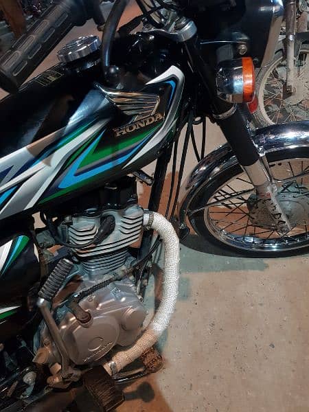 Honda cg 125 cc 2023 Karachi number 0