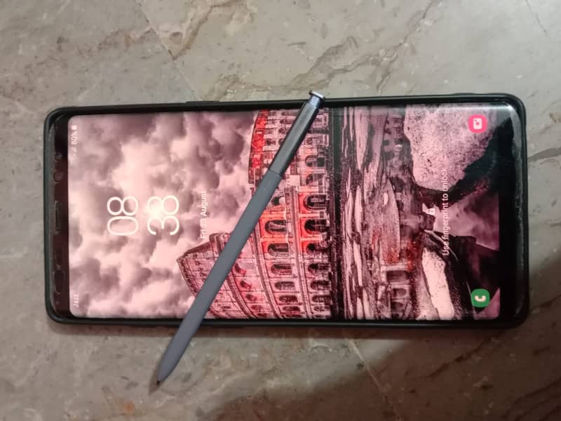 Samsung Galaxy Note 8 all ok no line no dot exchange possible 0