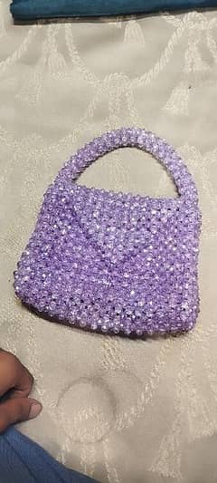 crystal hand bag