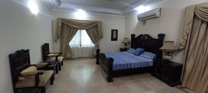 Fully furnished knaal lower lock 3bed upper portion for rent in dha phase 4 0