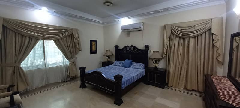 Fully furnished knaal lower lock 3bed upper portion for rent in dha phase 4 2