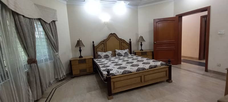 Fully furnished knaal lower lock 3bed upper portion for rent in dha phase 4 5