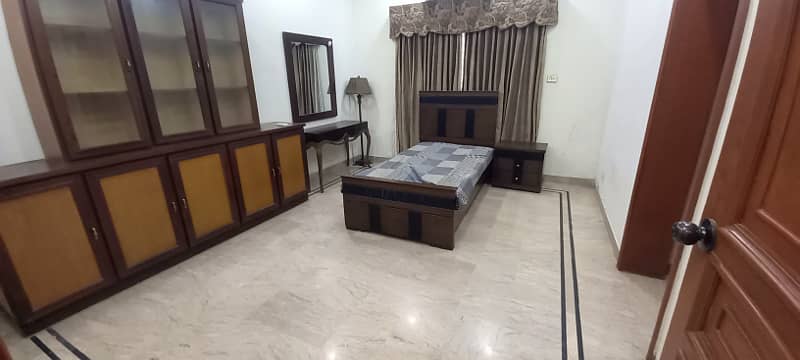 Fully furnished knaal lower lock 3bed upper portion for rent in dha phase 4 7