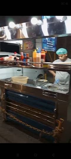 Fast food counter stall