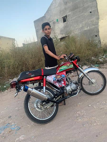 Modified bike for sale original Saman bi hai  sath du ga 2