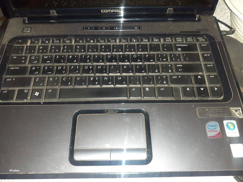 HP compaq laptop for sale with charger 0