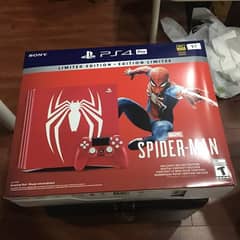 ps4 pro 1tb spiderman edition