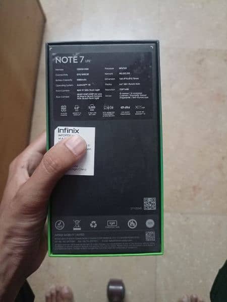 Infinix Note 7lite 6