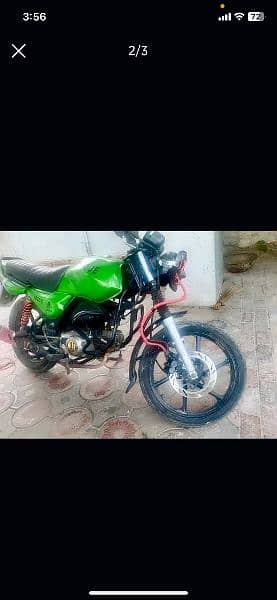 unique 100cc sports bike original smart card with bio matric 4