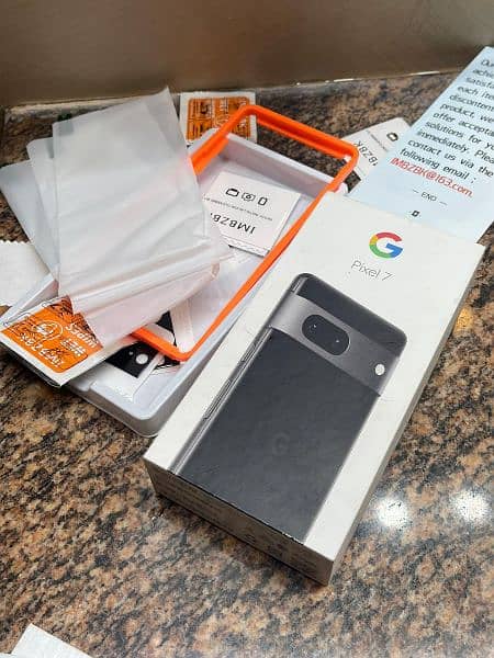 Google pixel 7 256GB Full box 5