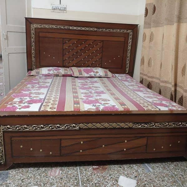 Wooden  bed 2