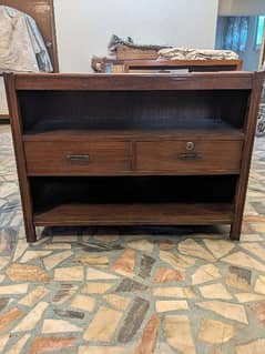 Book rack with drawers