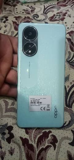 just box open oppo A58 8gb 128 gb pta approved